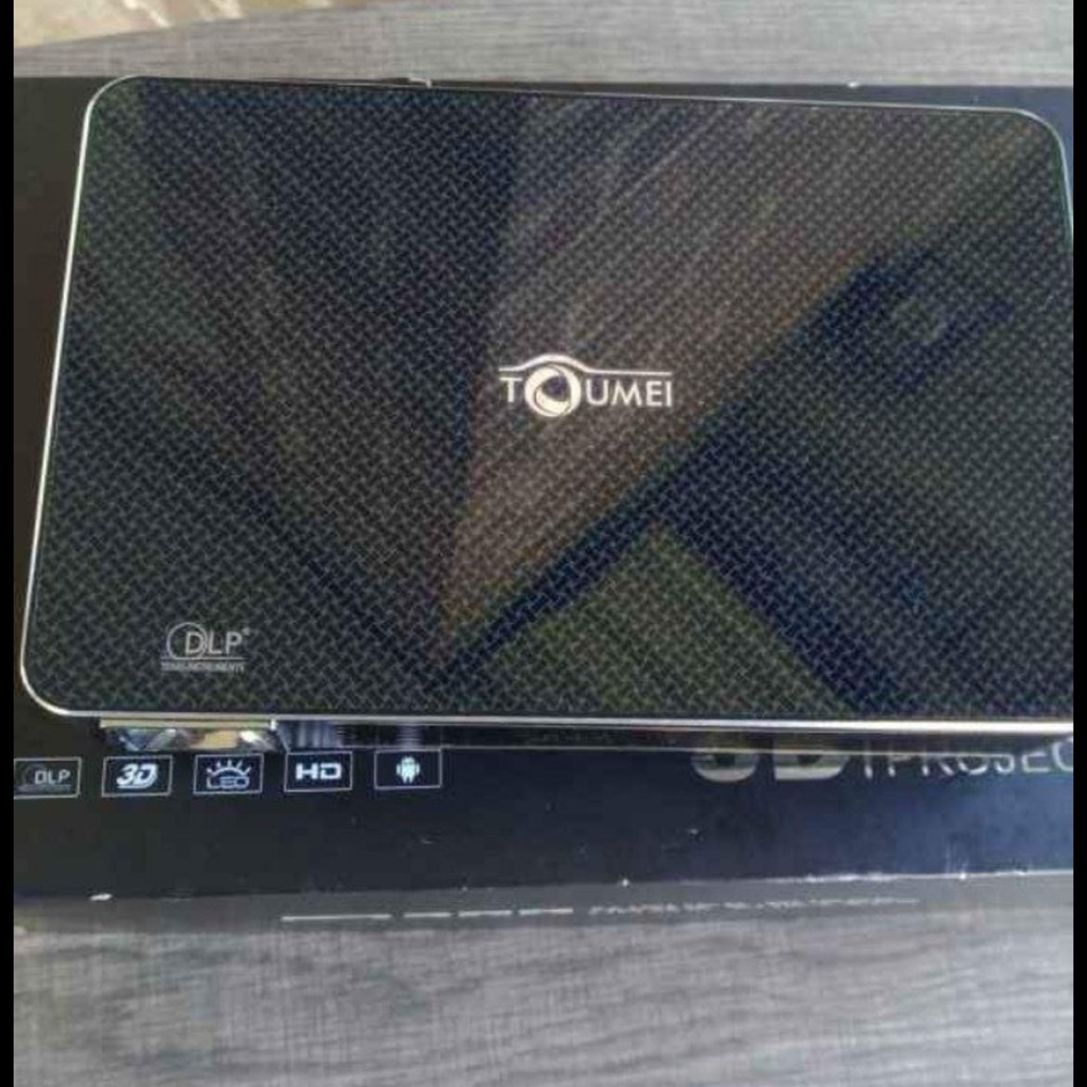 Black DLP Projector